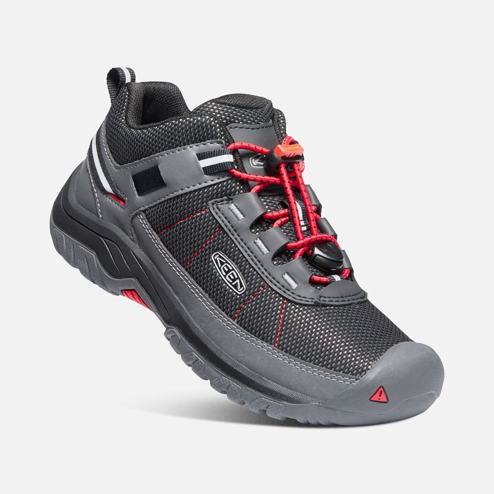 Keen Sneakers Kinderen Grijs/Rood - Targhee Sport Vent Shoes - 20698-BRKD